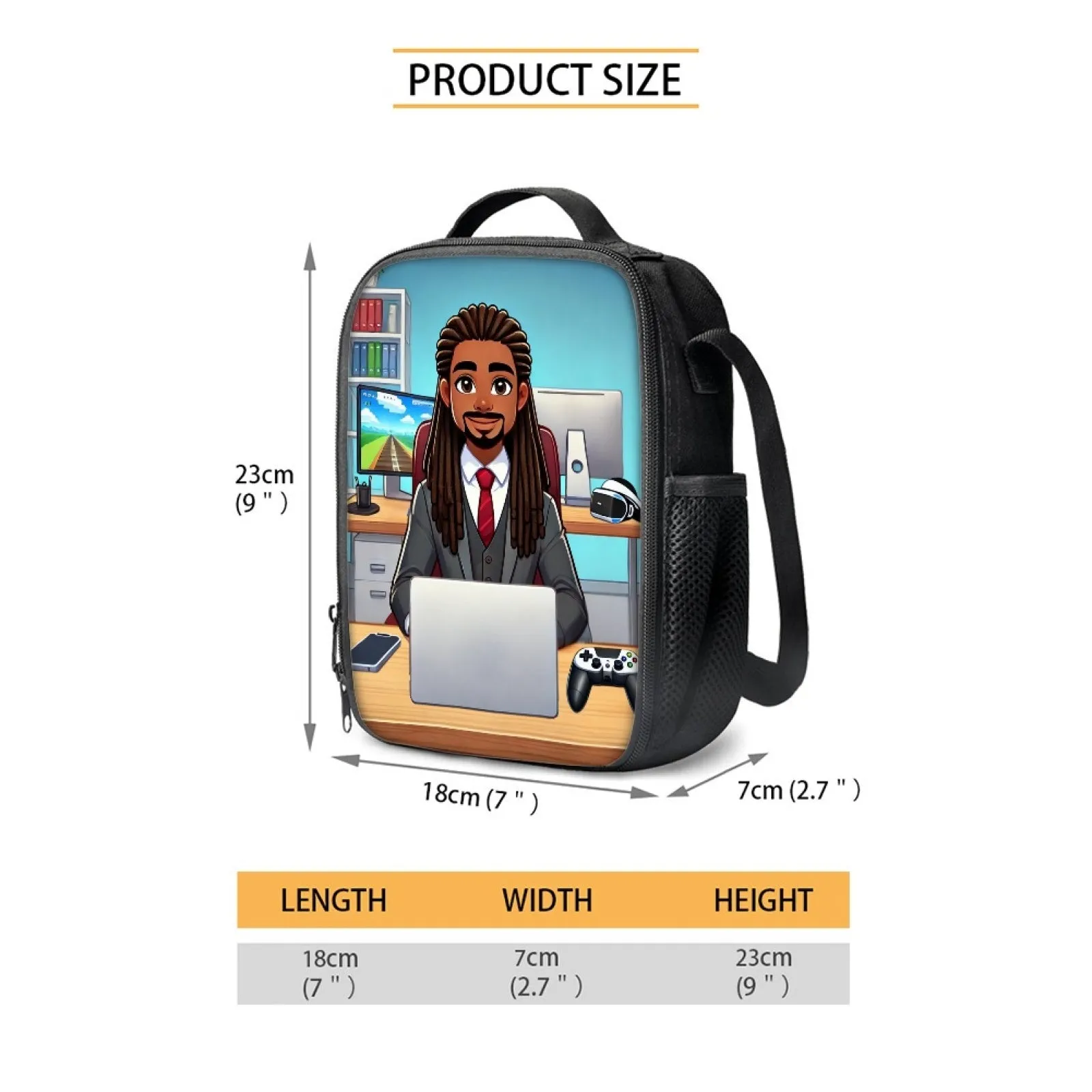 Grayson - Game Developer Lunch Bag