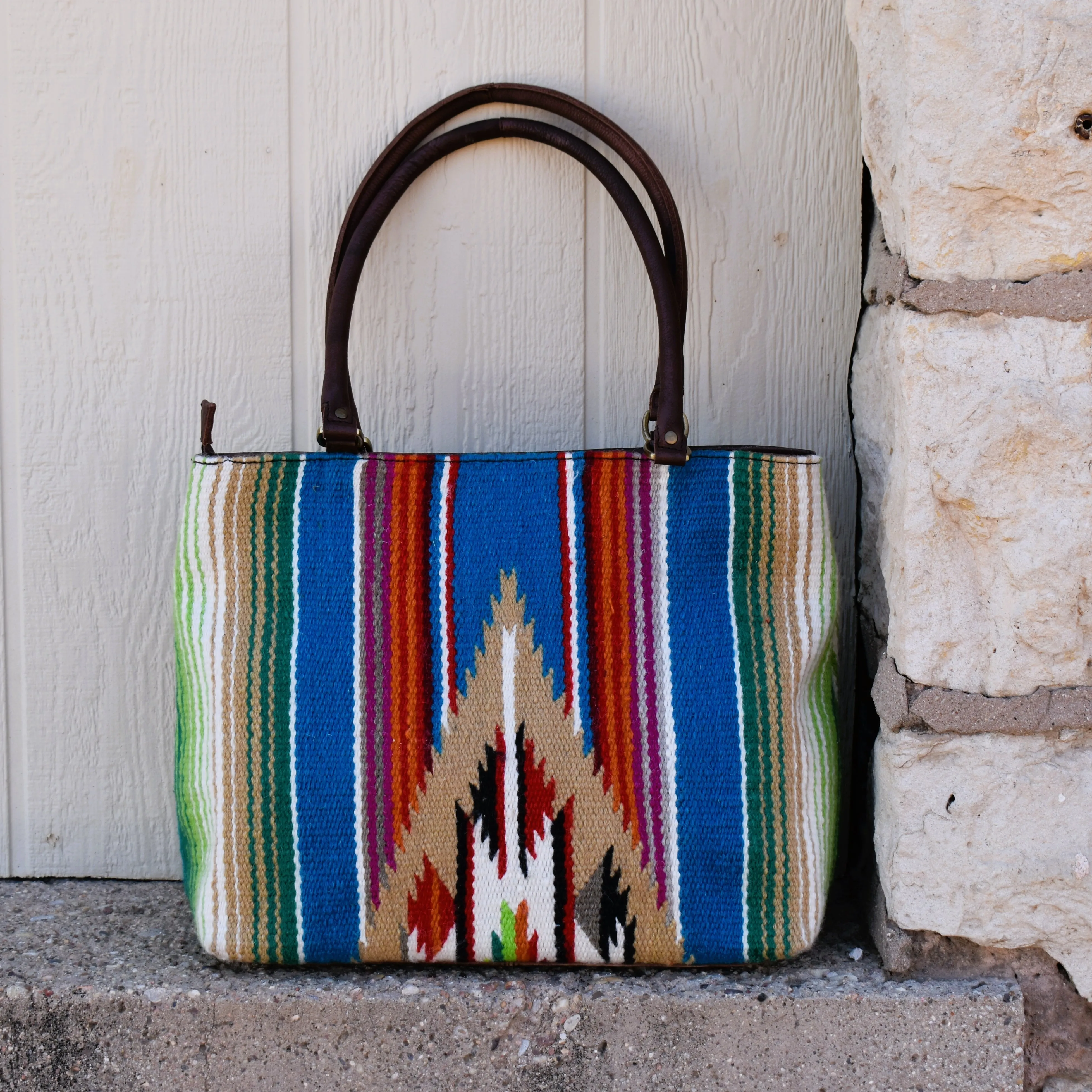 Guadalupe Tooled Oversized Saddle Bag*