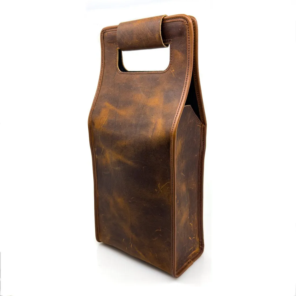 Hard Times Wine Bottle Carrier Bag