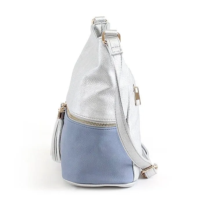 HB3016C Monogrammable Fashion Crossbody Bag With Tassel