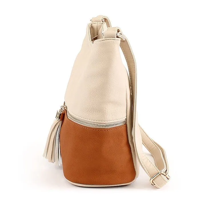 HB3016C Monogrammable Fashion Crossbody Bag With Tassel