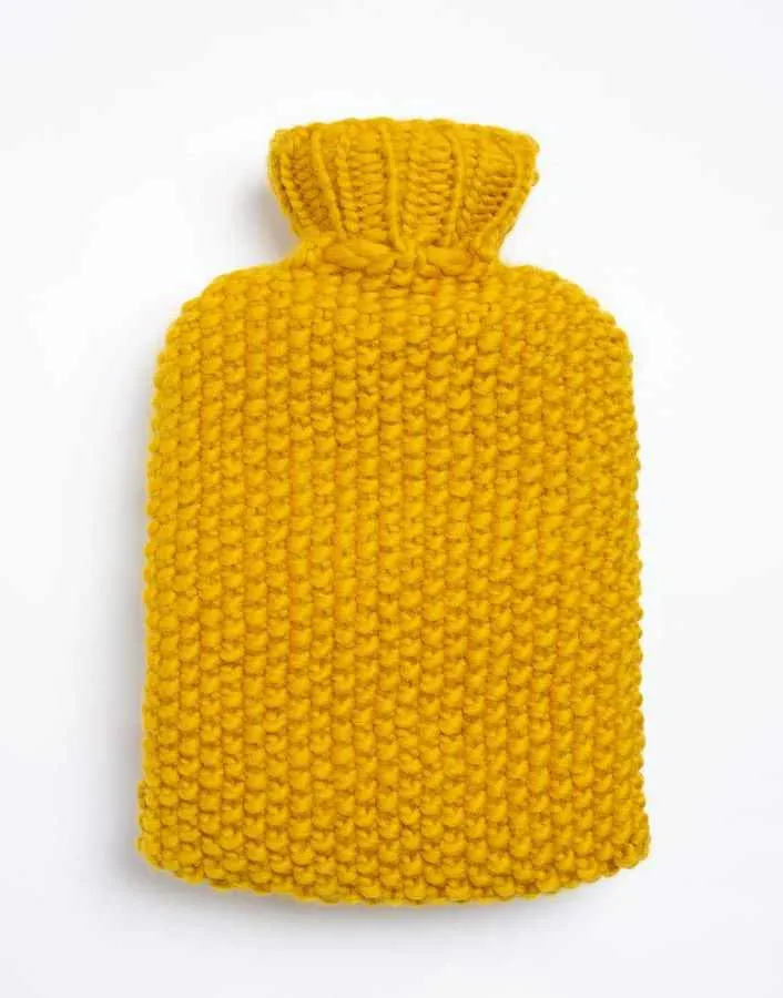 Hot Water Bottle Knitting Kit, Wool Couture