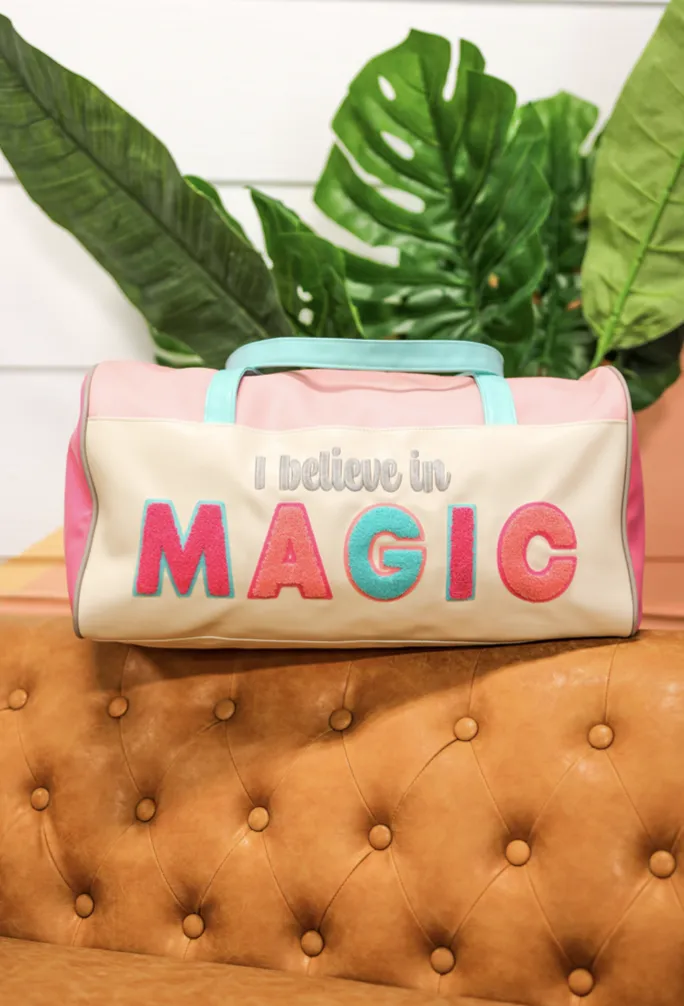 I Believe In Magic Duffle Bag