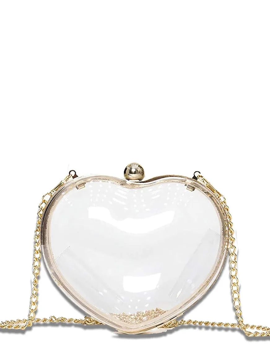 Ice Clear Heart Bag