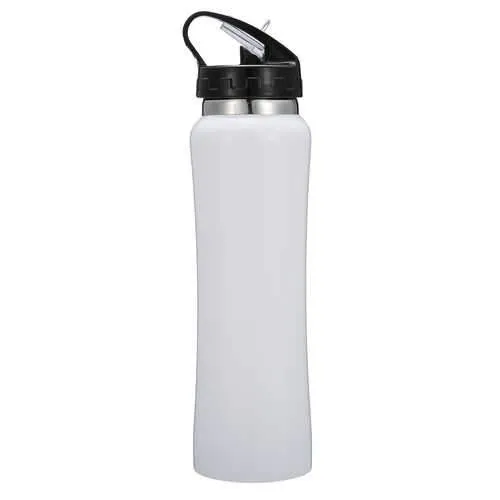 Insulated Stainless Steel Sports Water Bottle Leakproof 550ml Vacuum Thermos Cup