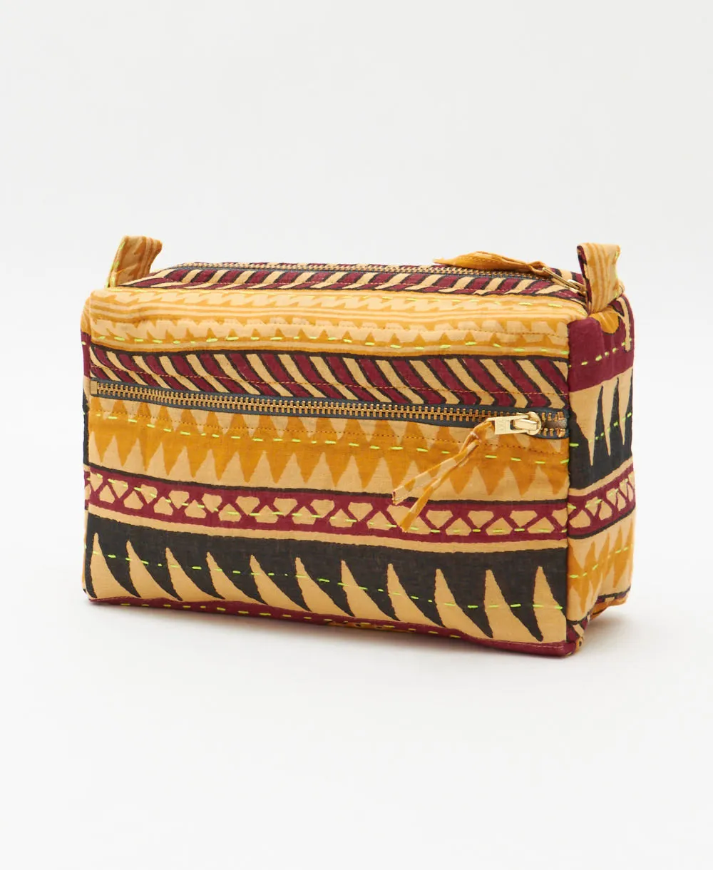 Kantha Medium Toiletry Bag - No. 240601