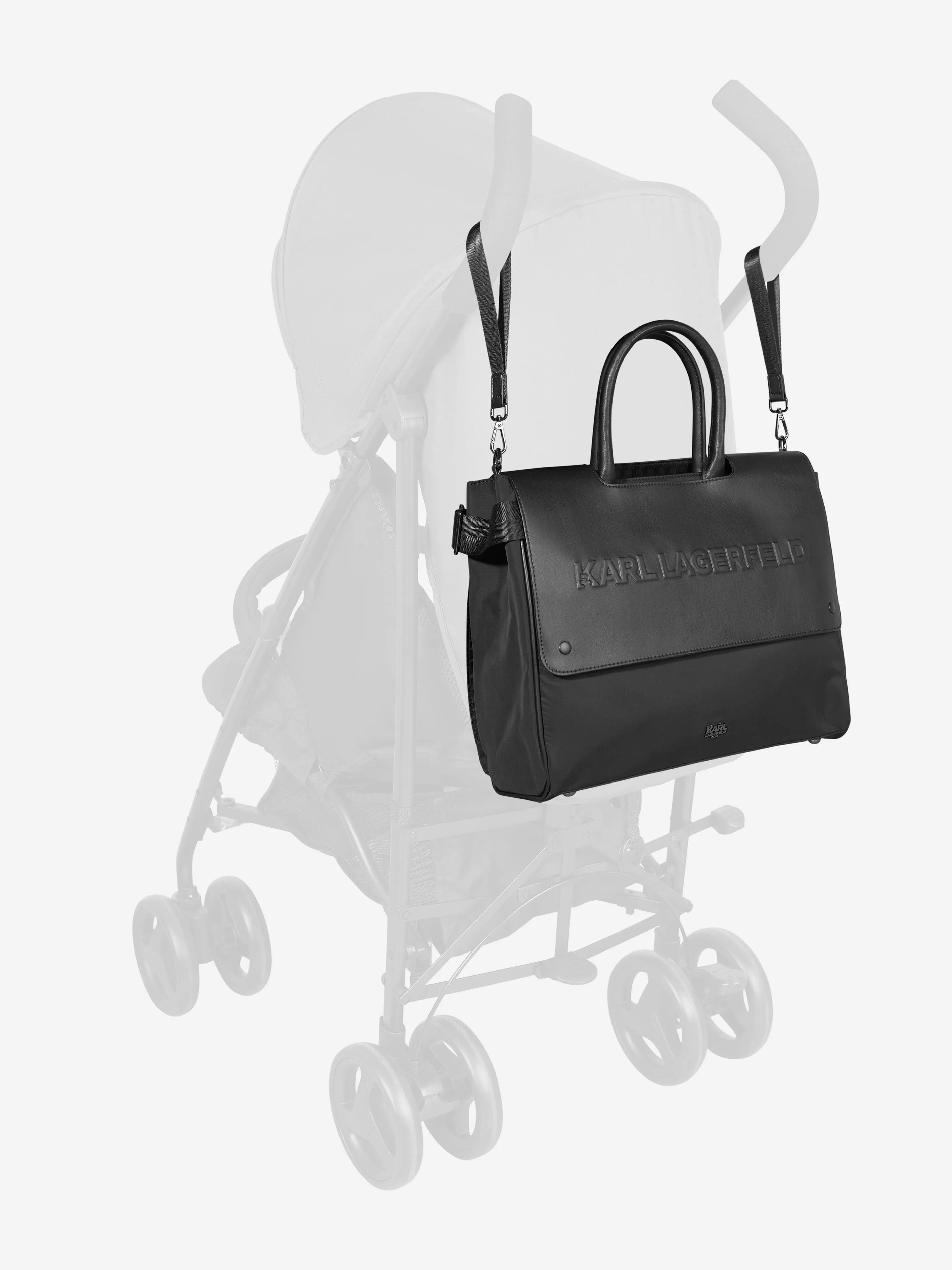 Karl Lagerfeld Baby Logo Changing Bag in Black