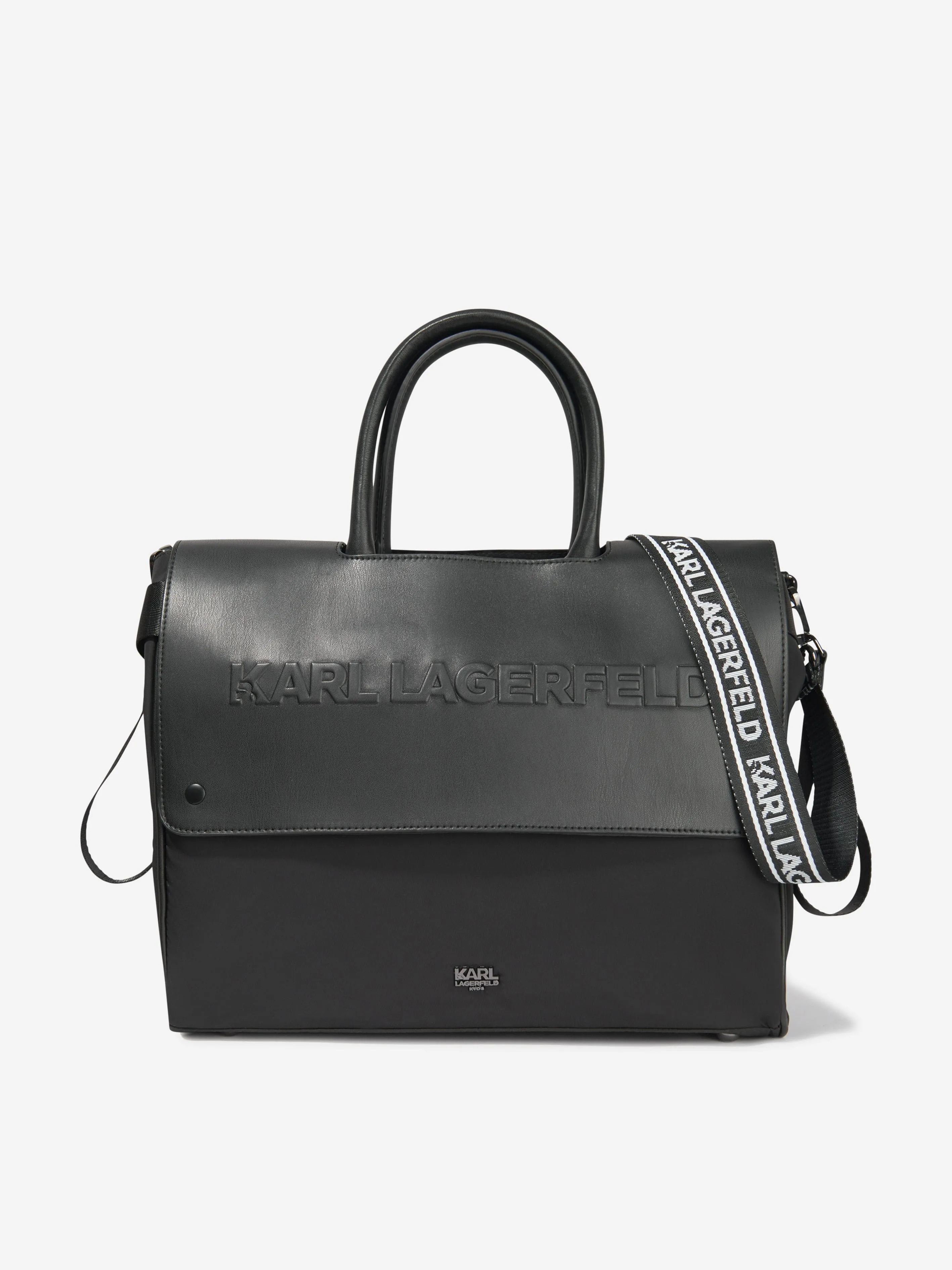 Karl Lagerfeld Baby Logo Changing Bag in Black