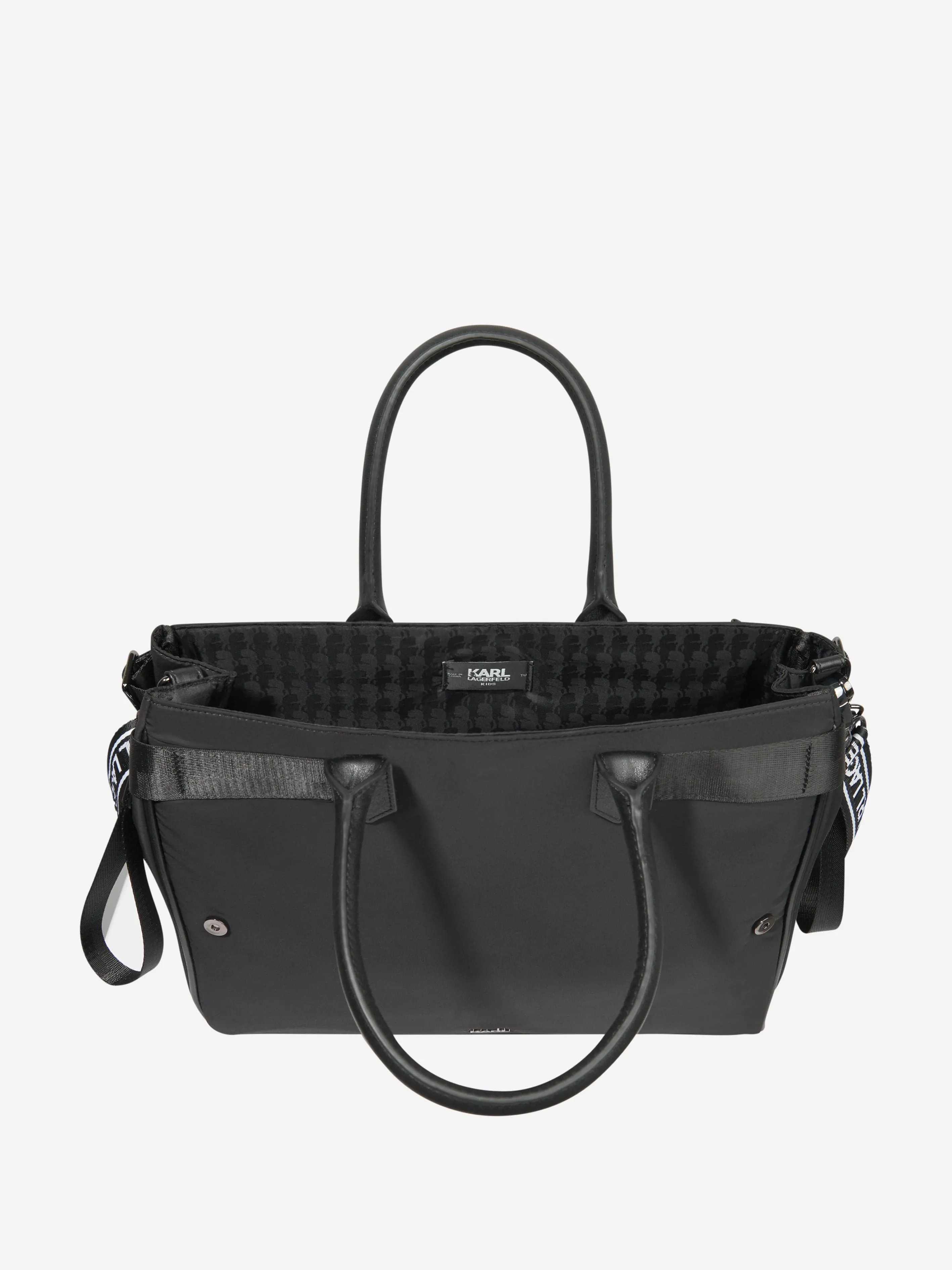 Karl Lagerfeld Baby Logo Changing Bag in Black