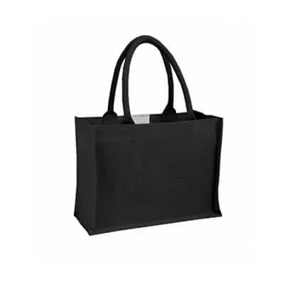 Laminated Jute Bag with Velcro