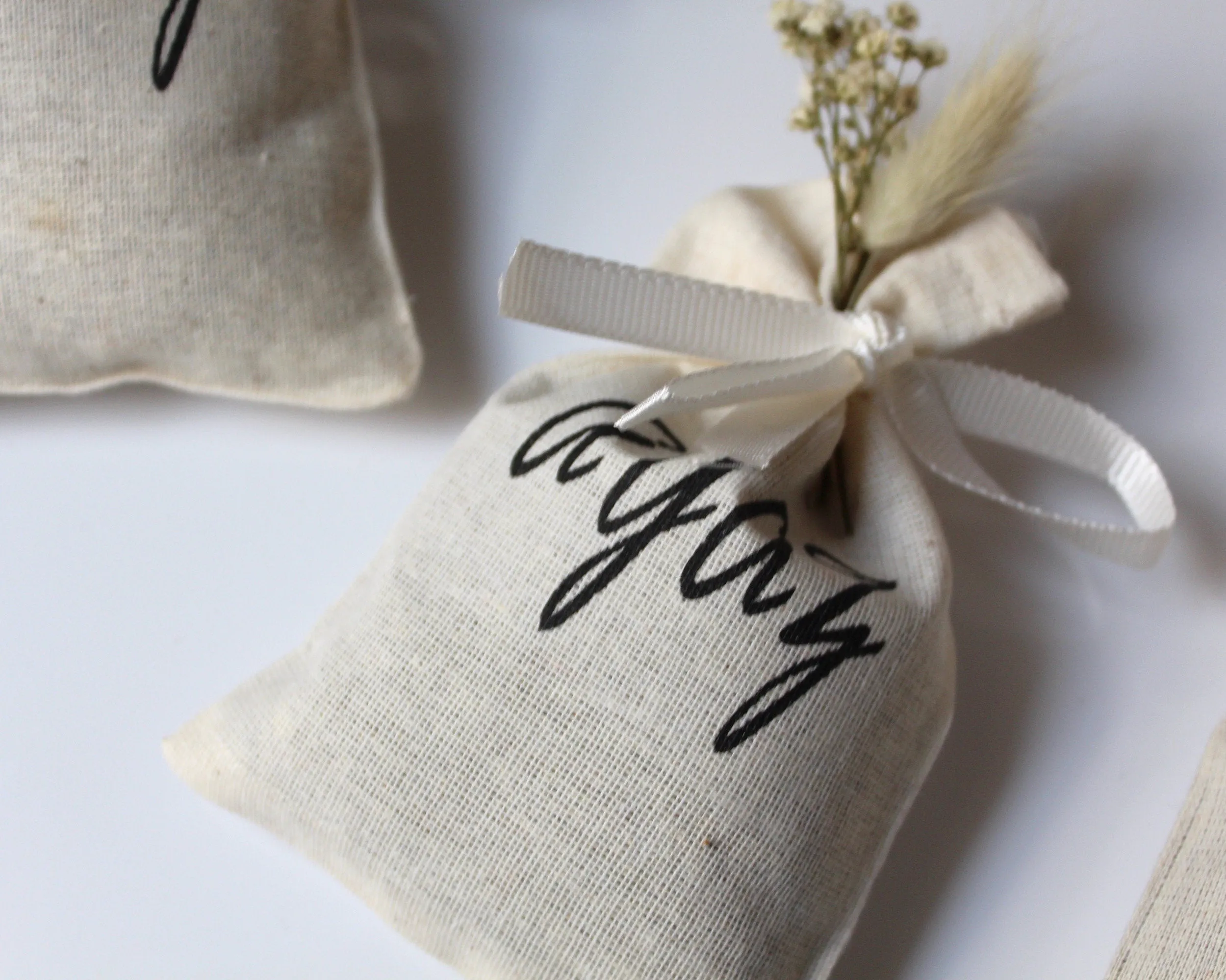 Lavender Sachet Bag Party Favors, Rustic Wedding Favors, Personalized Favors Bag, Boho Party Gift, Custom Lavender Bag, Bridal Shower Favors