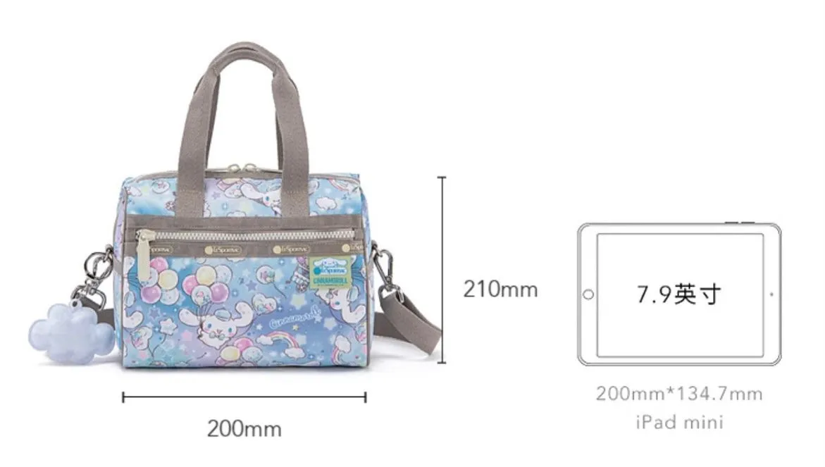 LeSportsac Cinnamoroll Dreamy Balloon Boston Bag