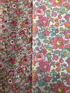 Liberty Tana Lawn - 'Pretty Pinks Mix' 2 pack