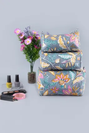 Lilly Quilted Pouches (Set of 3)