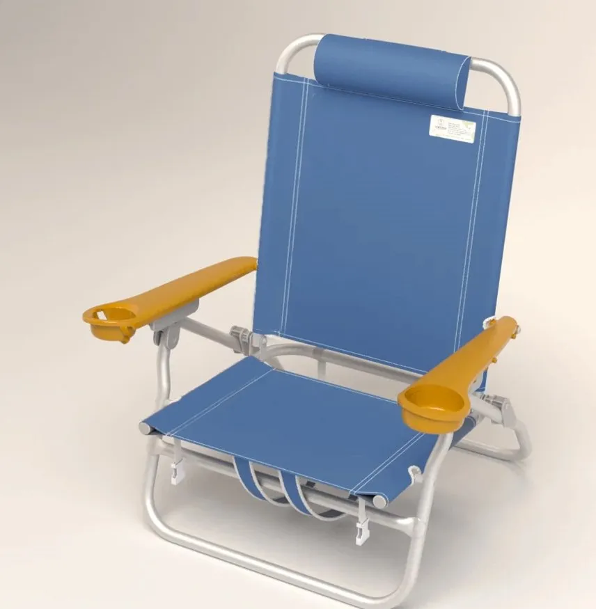 Lowtides Sandbar Low Beach Chair - Atlantic Jet