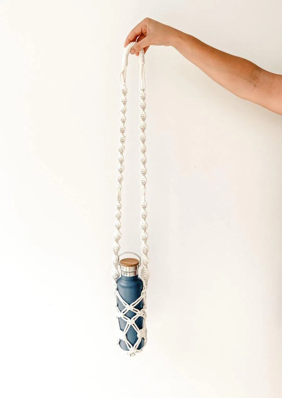 Macrame Bottle Holder | Biodegradable Living