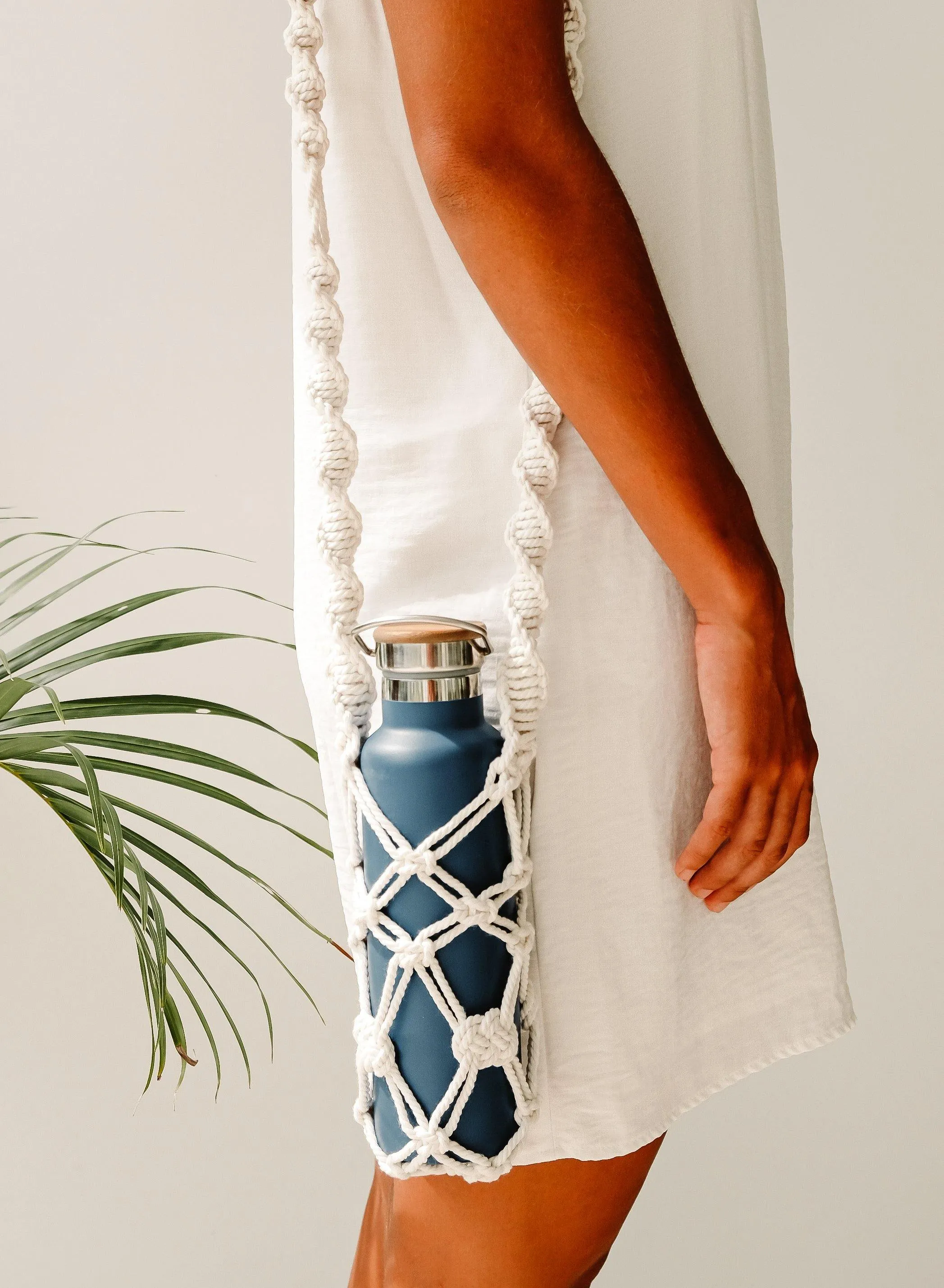 Macrame Bottle Holder | Biodegradable Living