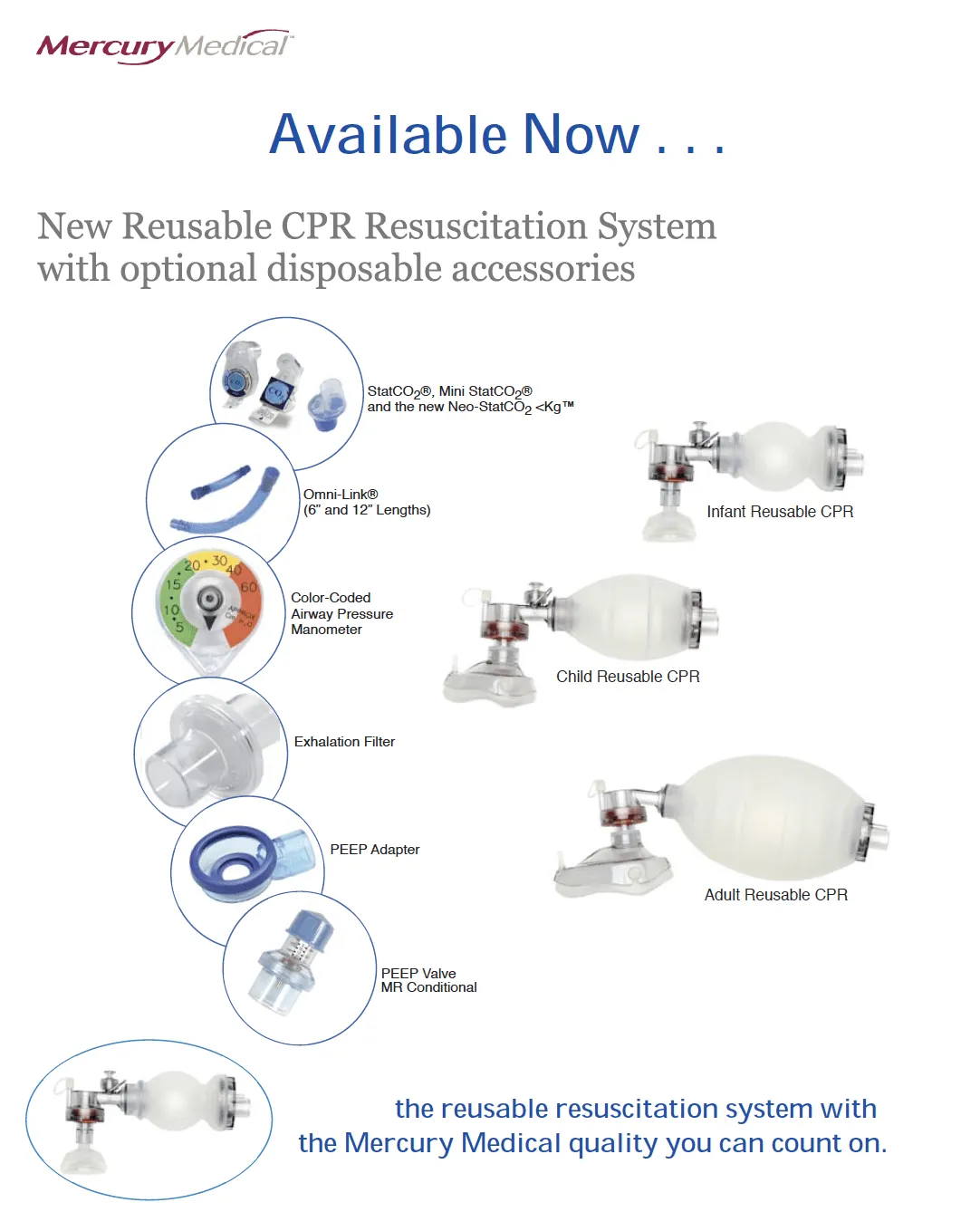 Mercury Infant Resuscitator - Disposable