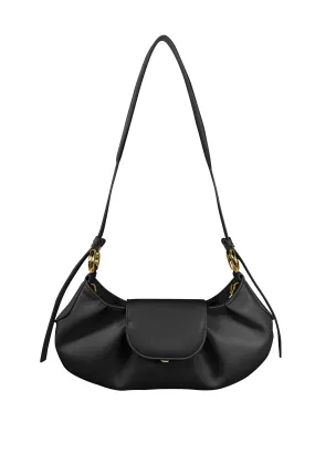 Mimesi Vegan Shoulder Bag in Black