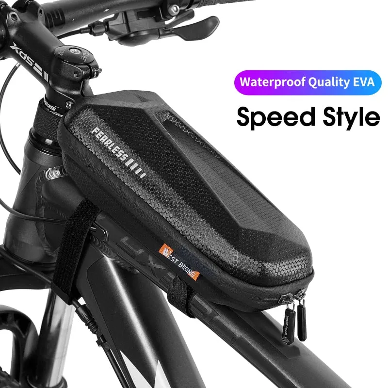 Multifunctional Bicycle Bag Front Frame Top Tube MTB Bike Bag Waterproof EVA Electric Scooter Cycling Accessories