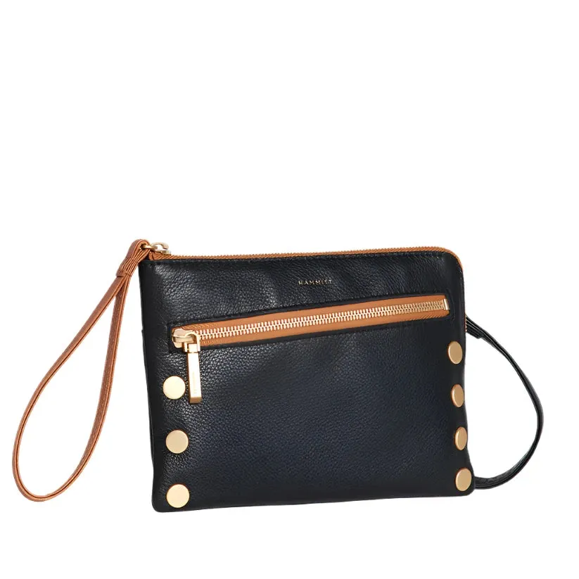 NASH SML Crossbody Clutch Wristlet in North End/Gunmetal