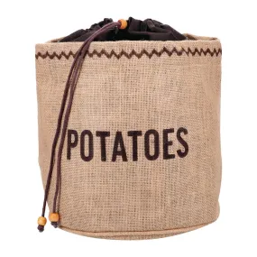 Natural Elements Hessian Potato Preserving Bag 25 x 25 x 24cm