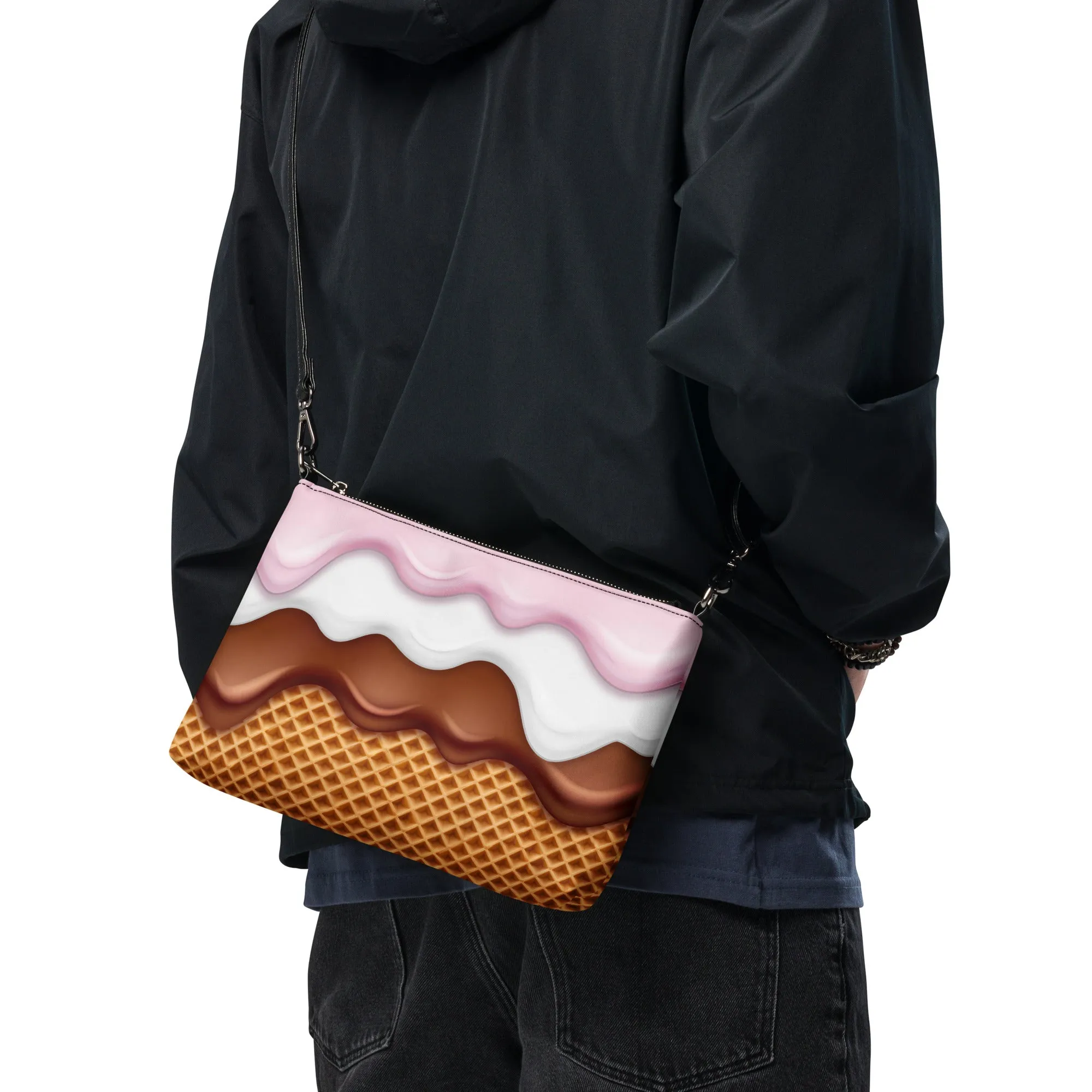 Neapolitan Ice Cream Crossbody bag