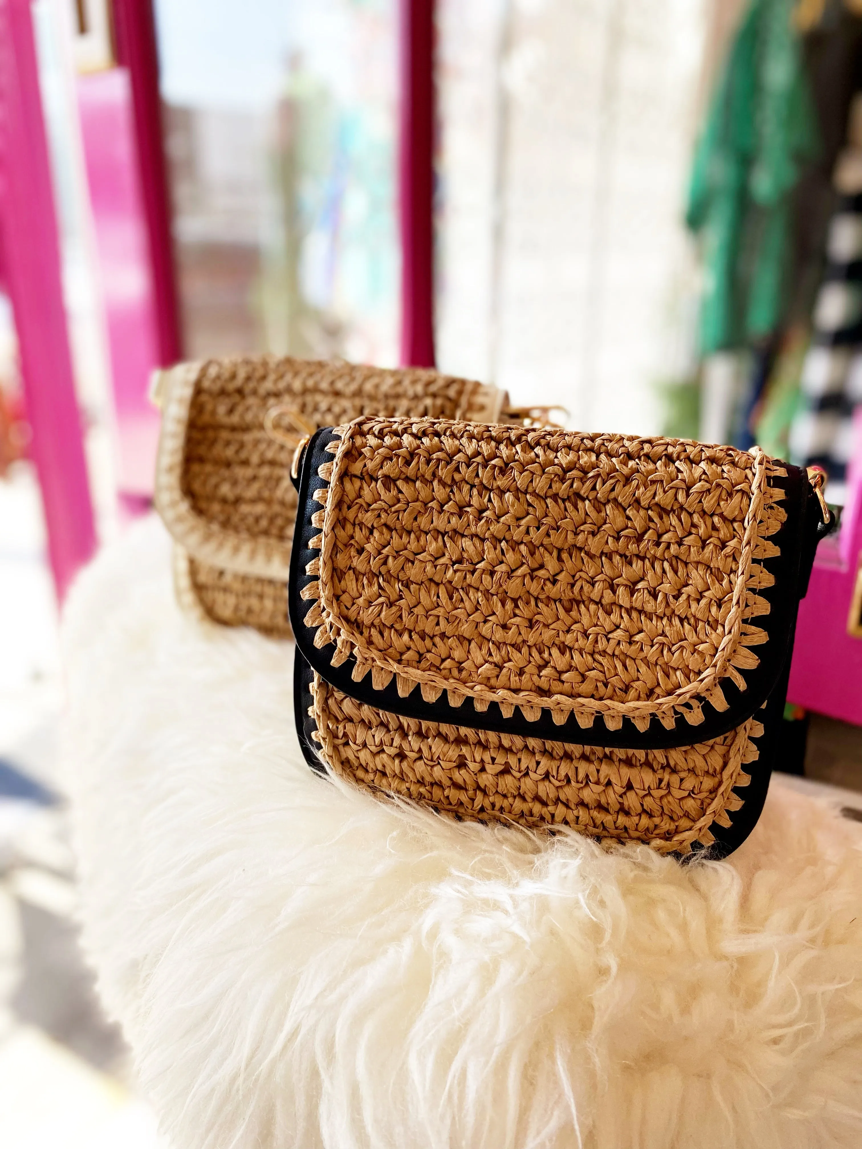 Nina Woven Bag