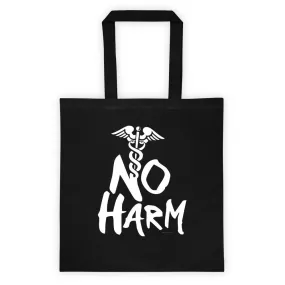 No Harm Caduceus Tote Bag