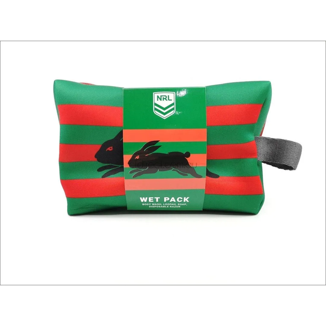 NRL South Sydney Rabbitohs Toiletry Bag Gift Set