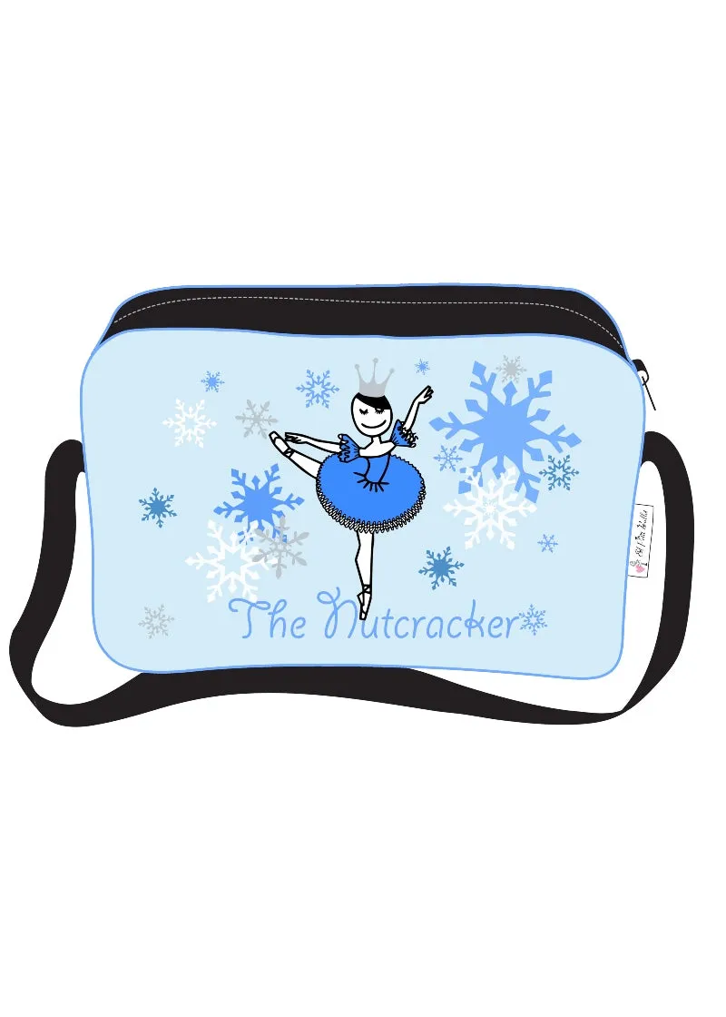 ON SALE Snow Queen Duffel Bag (Light Blue/Black)