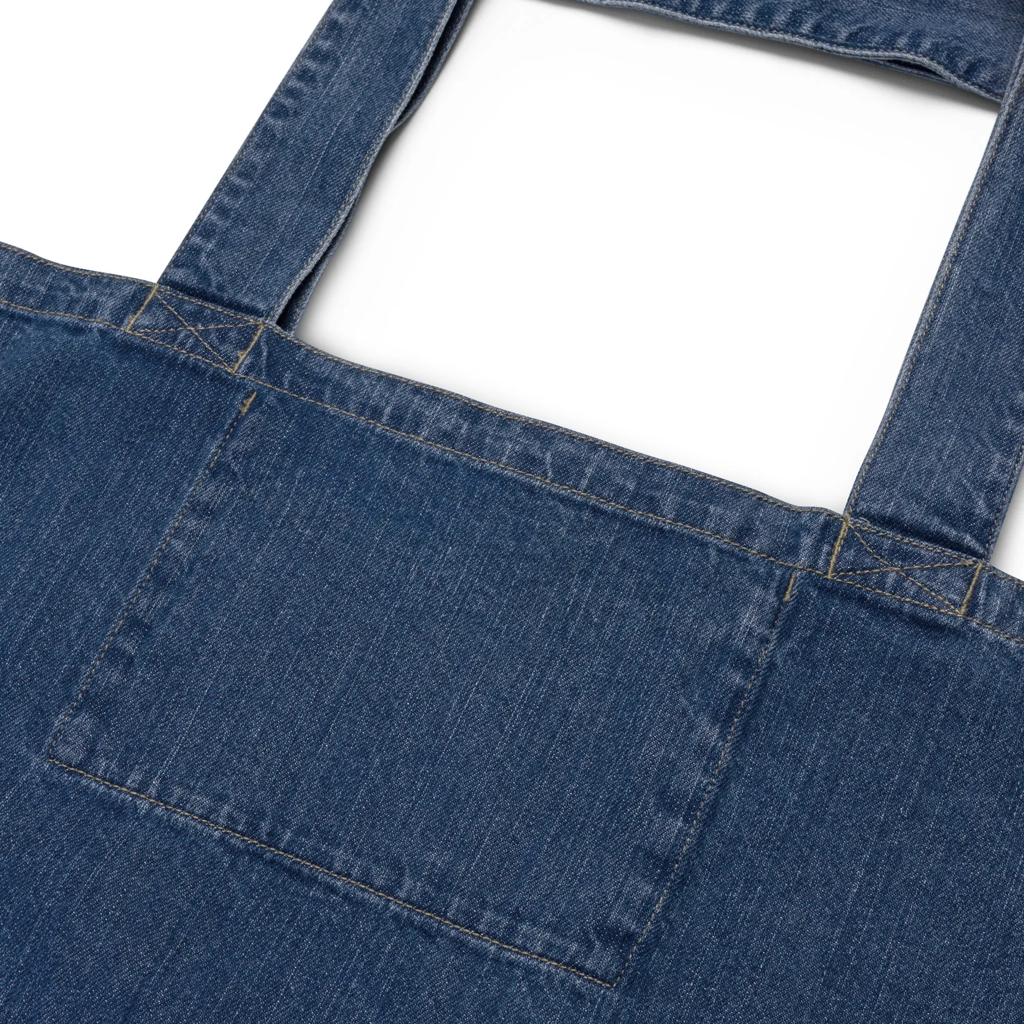 Organic denim tote bag, Good Morning Sunshine