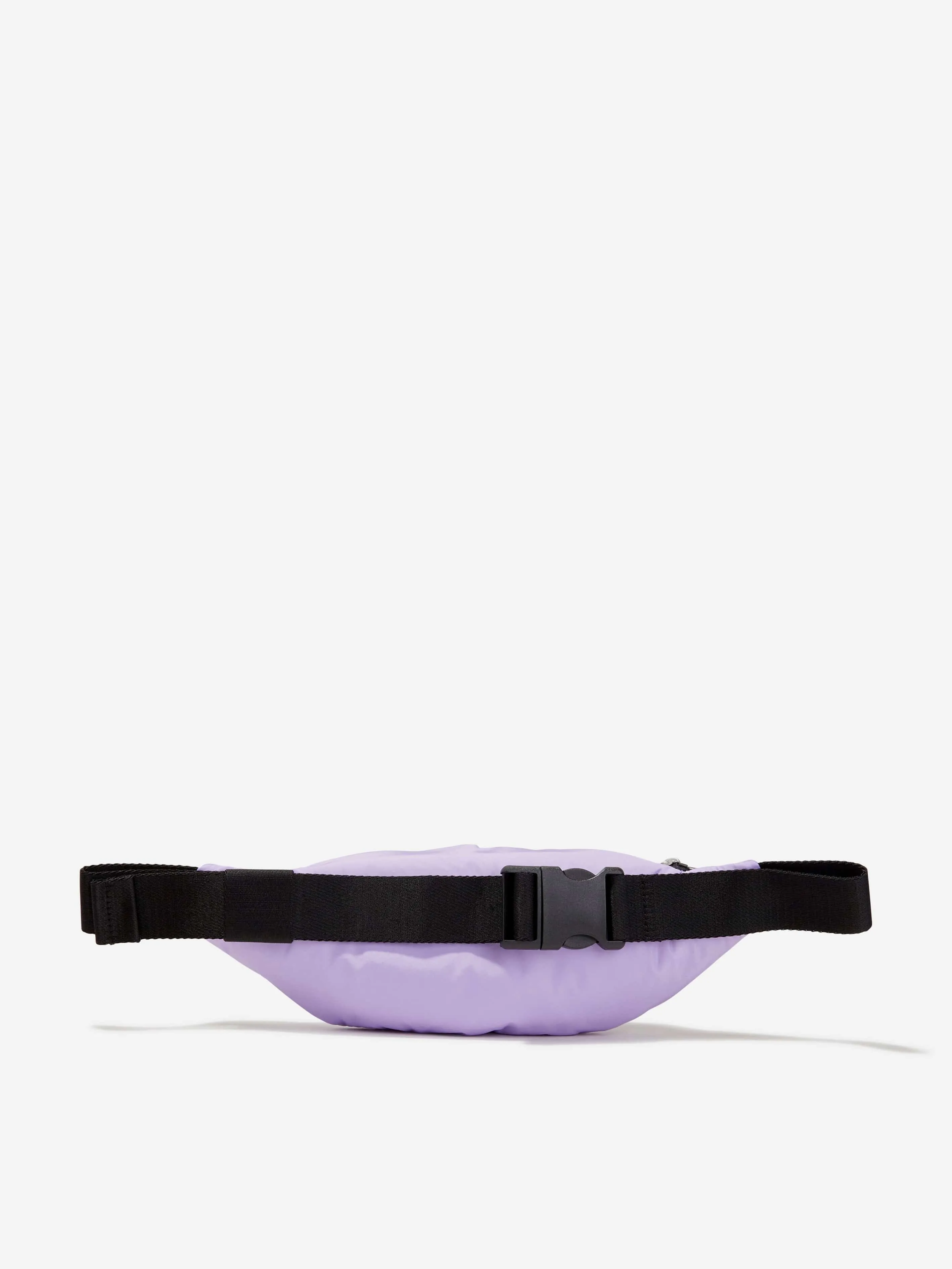 Palm Angels Girls Curved Logo Belt Bag in Lilac