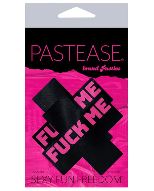 Pastease Fuck Me Plus - Black/pink O/s