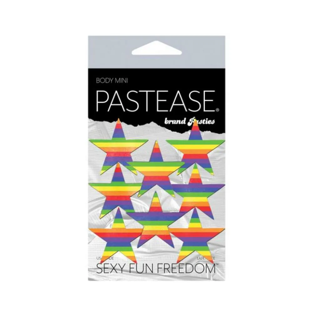 Pastease Mini Rainbow Stars Pack Of 8 O/S