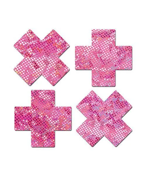 Pastease Premium Petites Disco Plus X - Pink O/s Pack Of 2 Pair