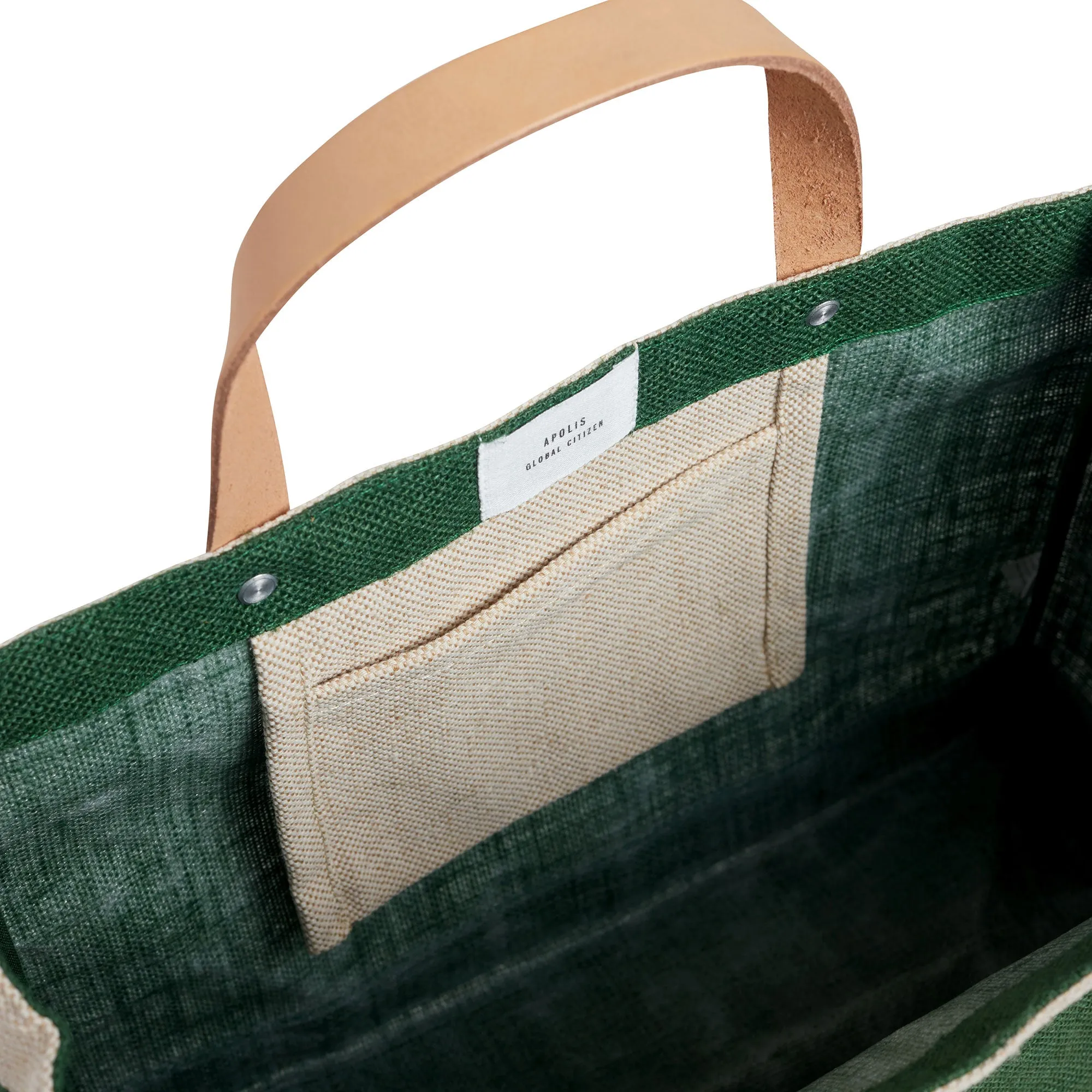 Petite Market Bag in Field Green