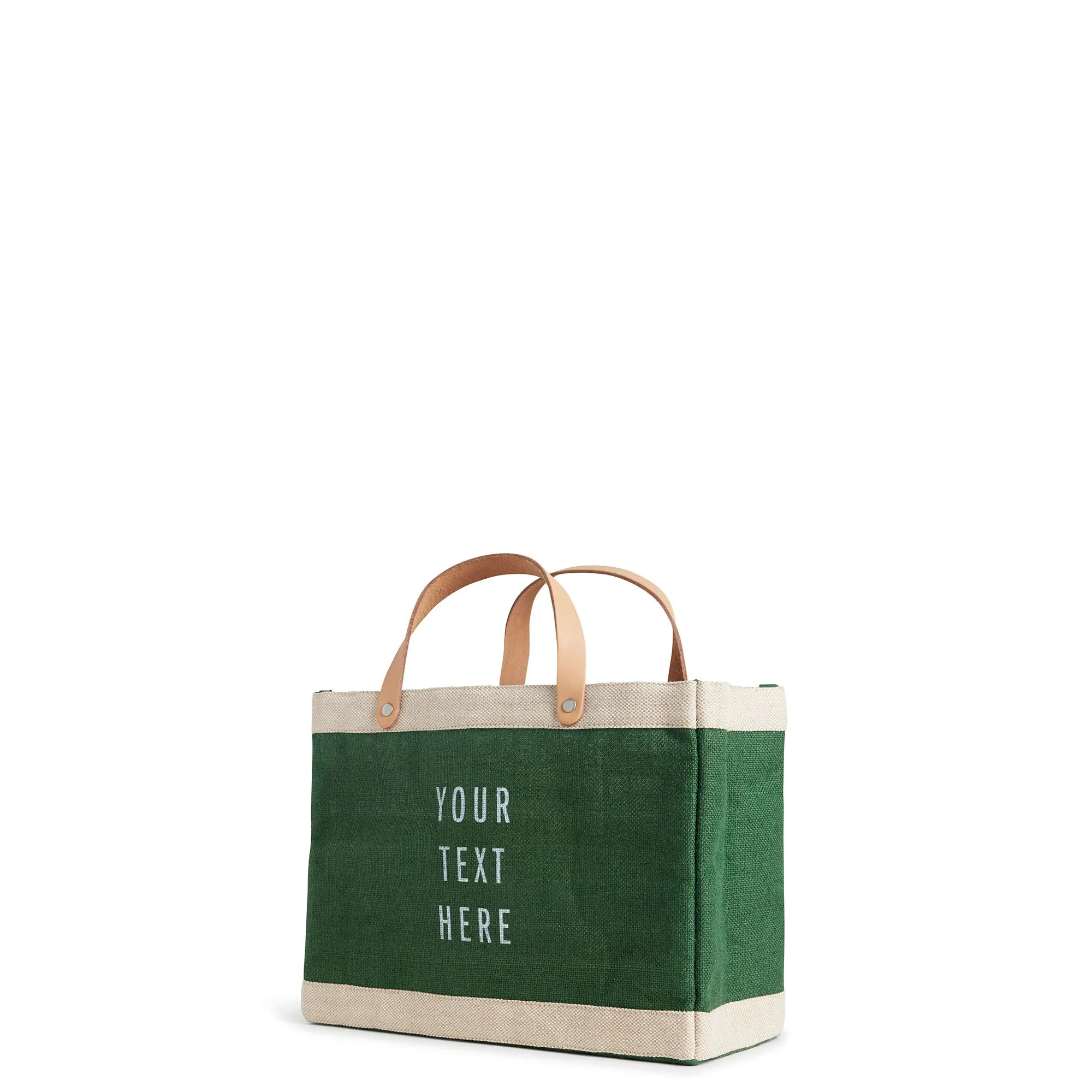 Petite Market Bag in Field Green