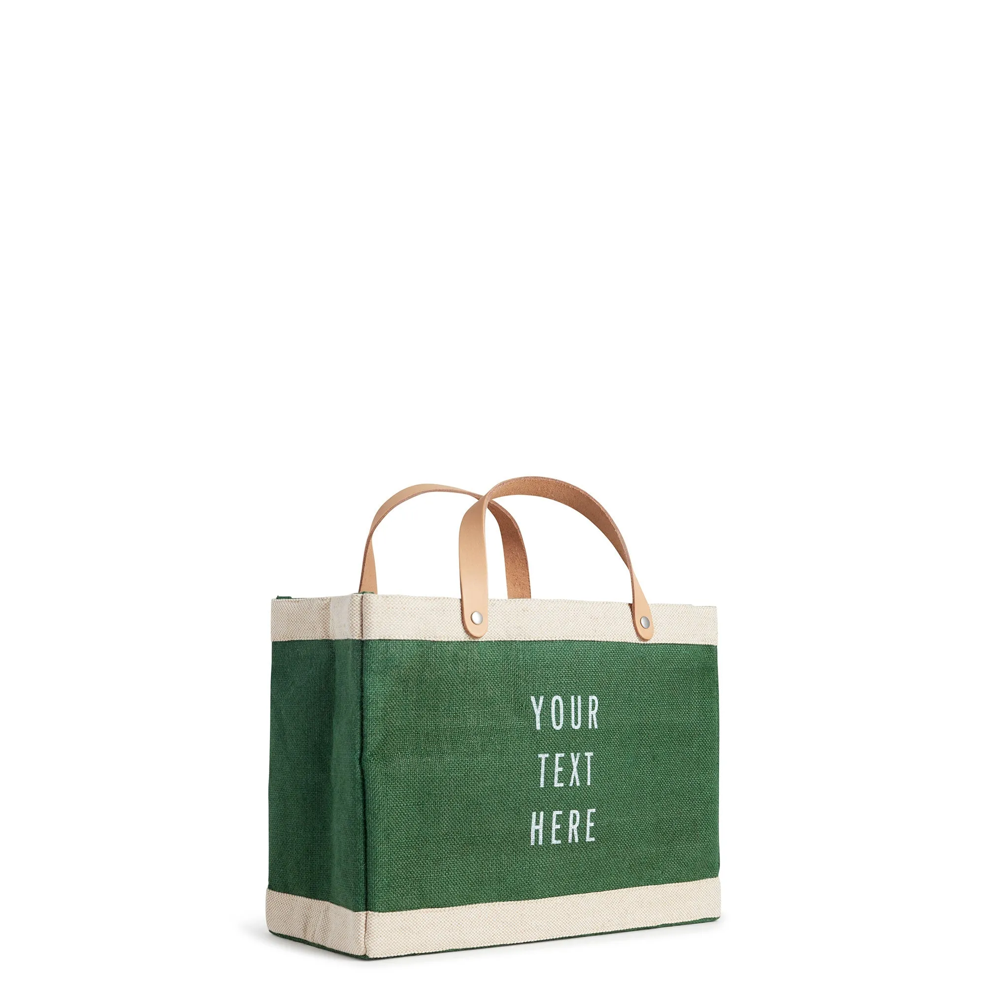 Petite Market Bag in Field Green