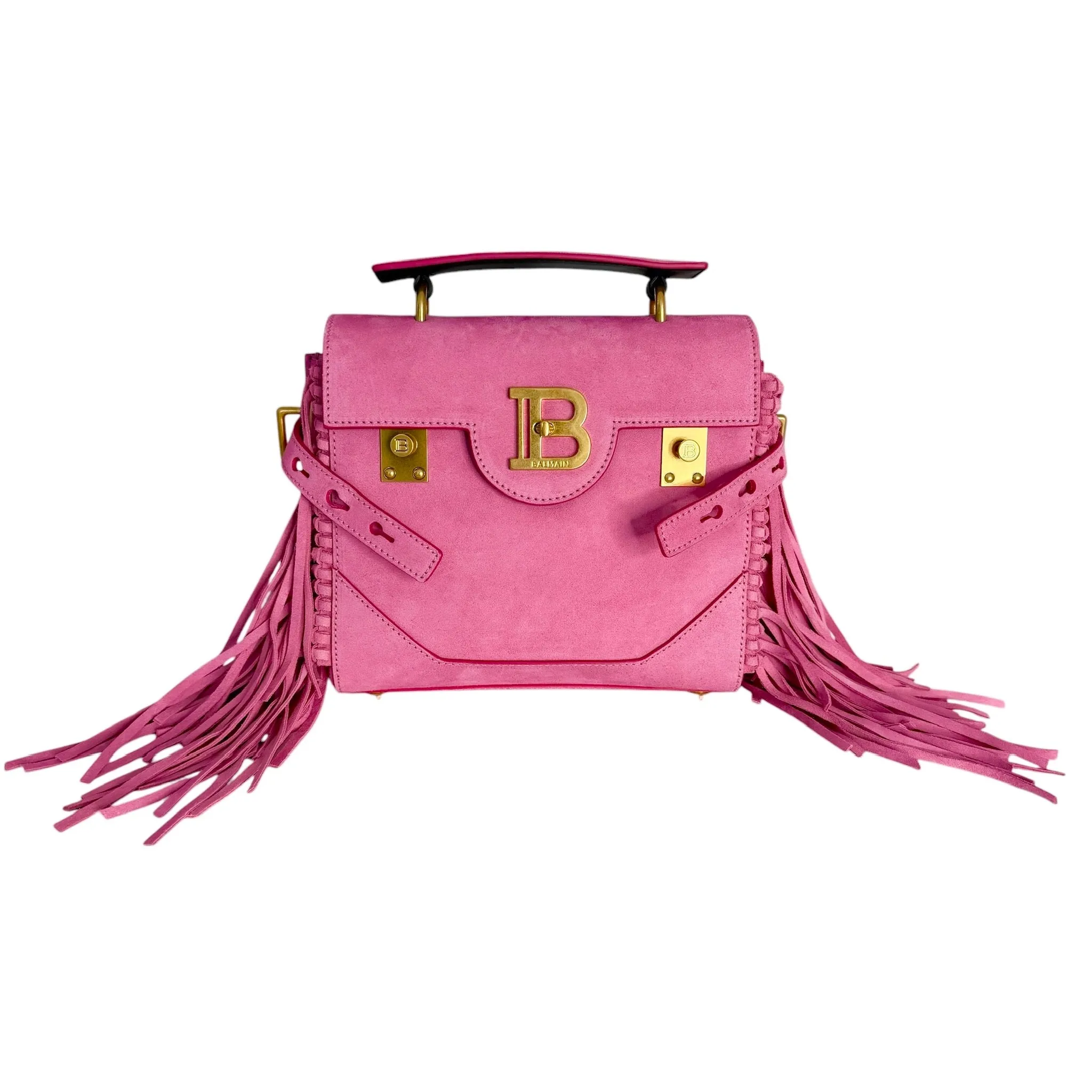 Pink Suede Bag