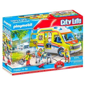 Playmobil City Life Ambulance Playset