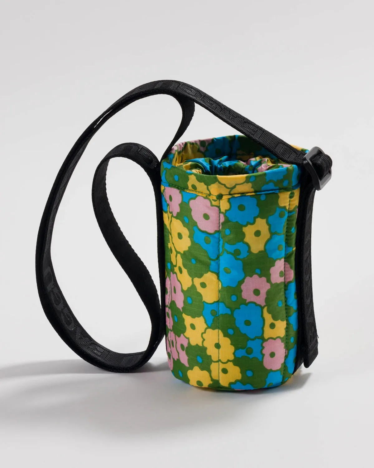 Puffy Water Bottle Sling - Flowerbed