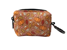 Pumpkin Spice - Matching Dog Poop Bag Holder