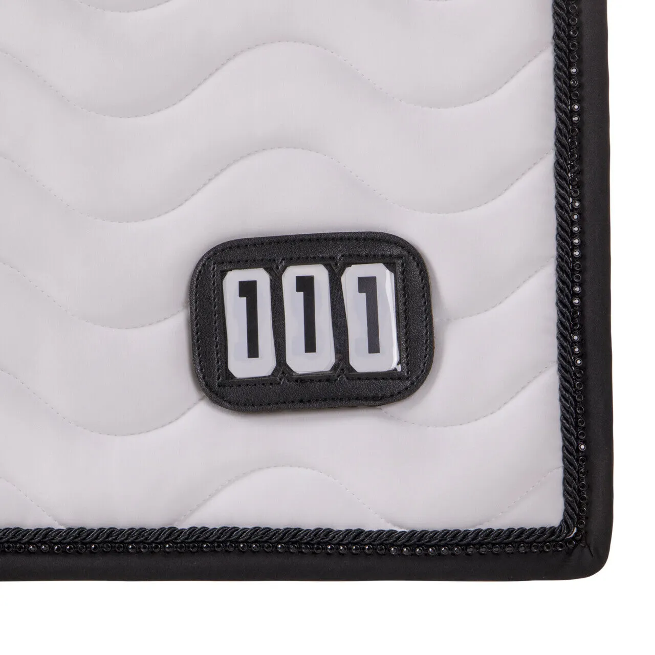 QHP Dressage Pad Sparkle Number