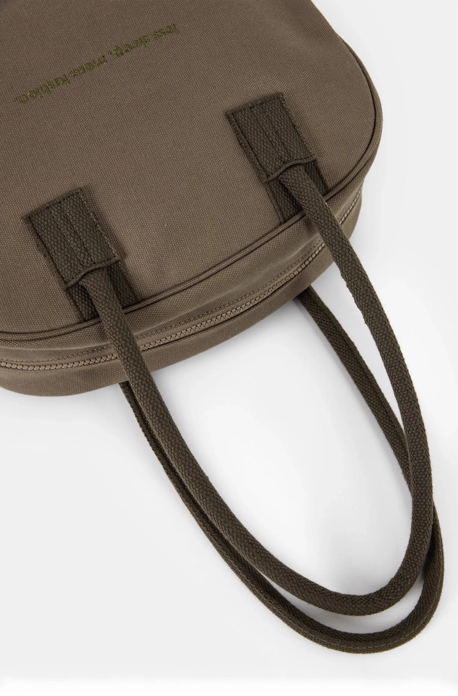 "Less Sleep" Eco-Friendly Canvas Large Capacity Handbag