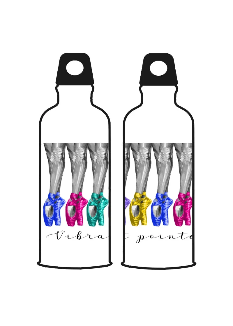 "Vibrant Pointe" Water Bottle