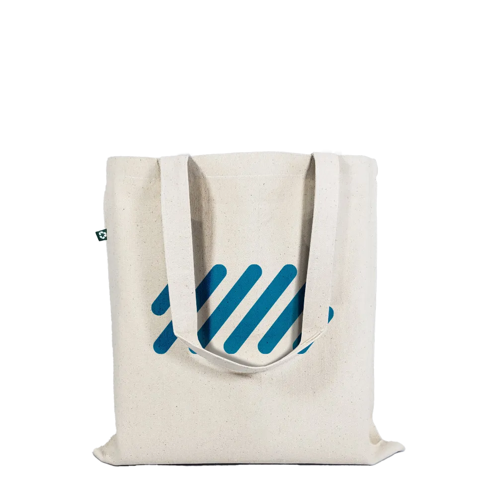 Recycled Cotton Basic Tote Bag