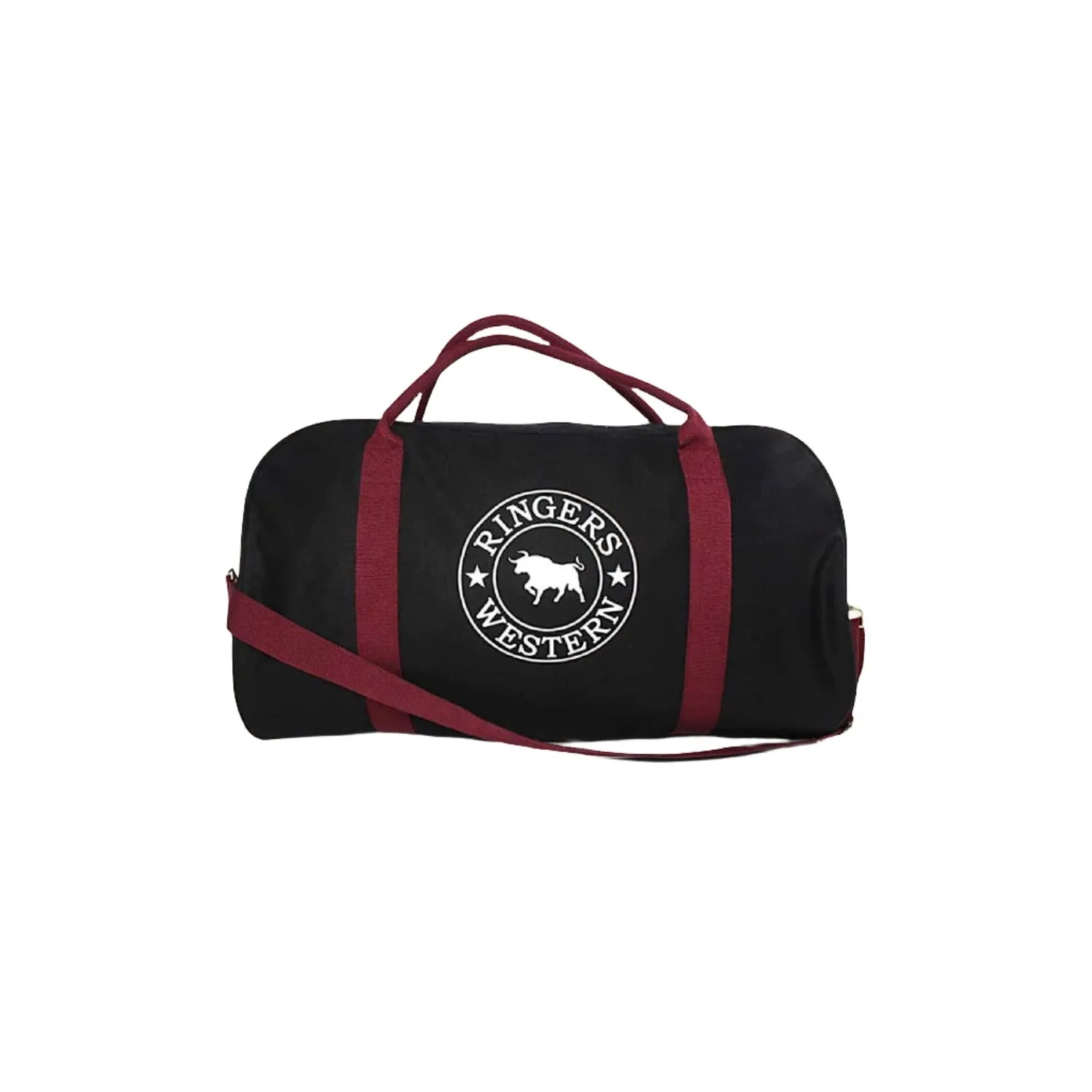 Ringers Western Gundagai Duffle Bag Black & Maroon