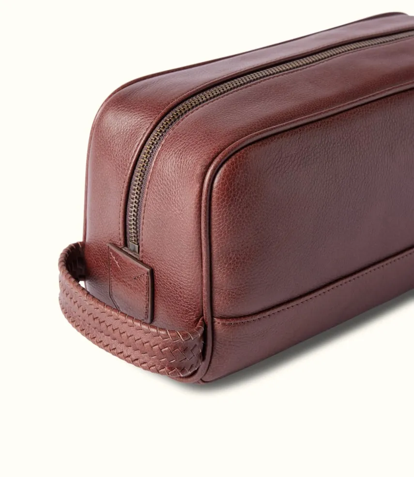 R.M.Williams - Signature Farrier Washbag - Whiskey