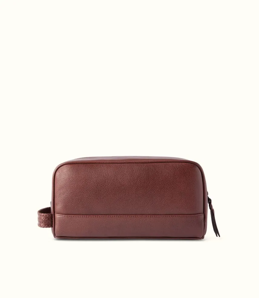 R.M.Williams - Signature Farrier Washbag - Whiskey